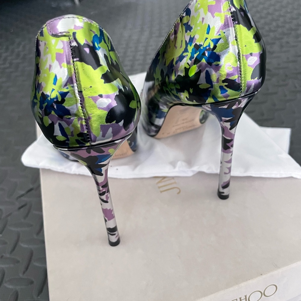 Jimmy Choo Romy 100 Pumps - Picture 3 of 7